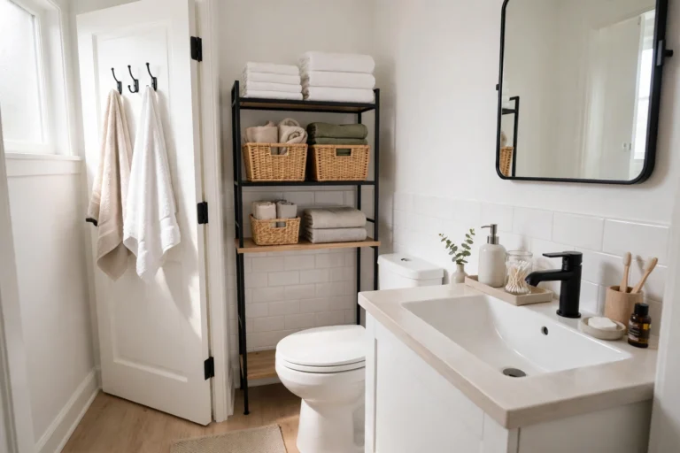 The Complete Guide to Organizing a Tiny Bathroom