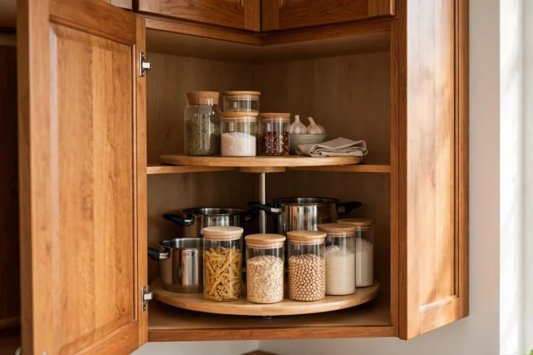 Corner Cabinet Solutions: Lazy Susans That Actually Fit