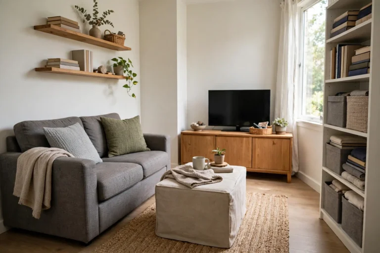 Small Living Room Storage Ideas That Actually Work