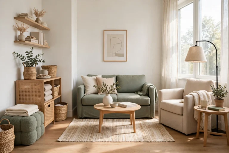How to Organize a Small Living Room Step by Step